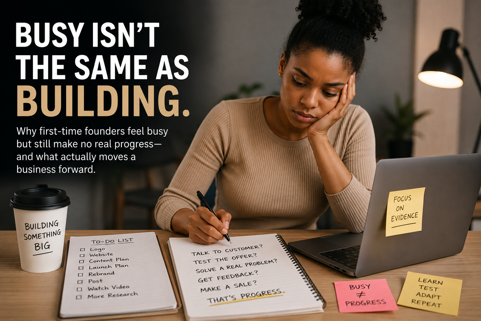 busy isnt the same as building